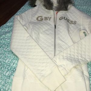 Guess zip-up sweater